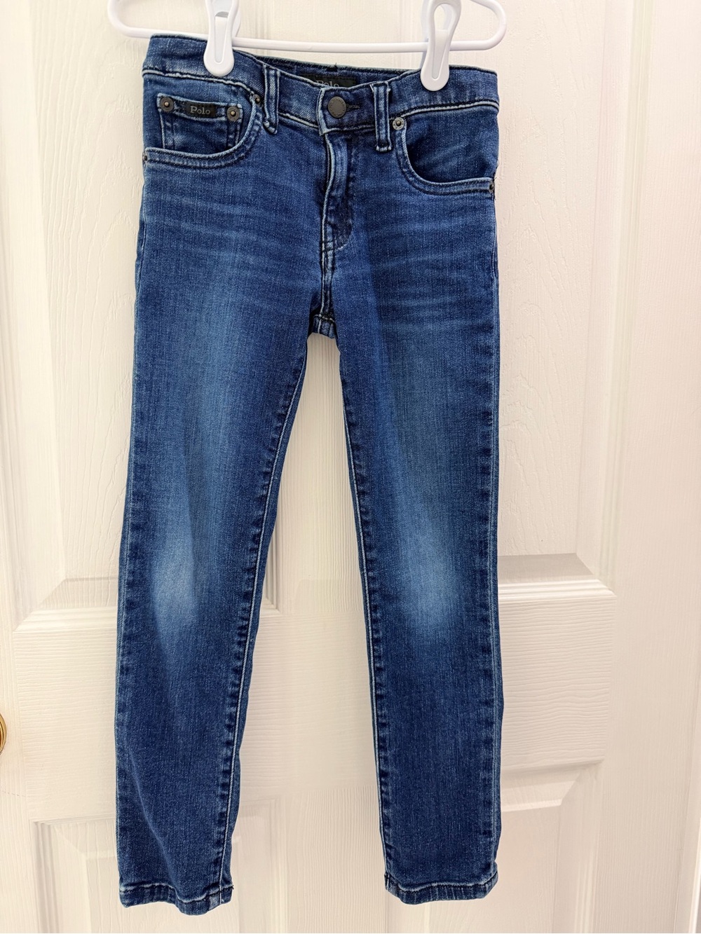 Polo Ralph Lauren Boys Size 6 Blue Denim Jeans Classic Fit